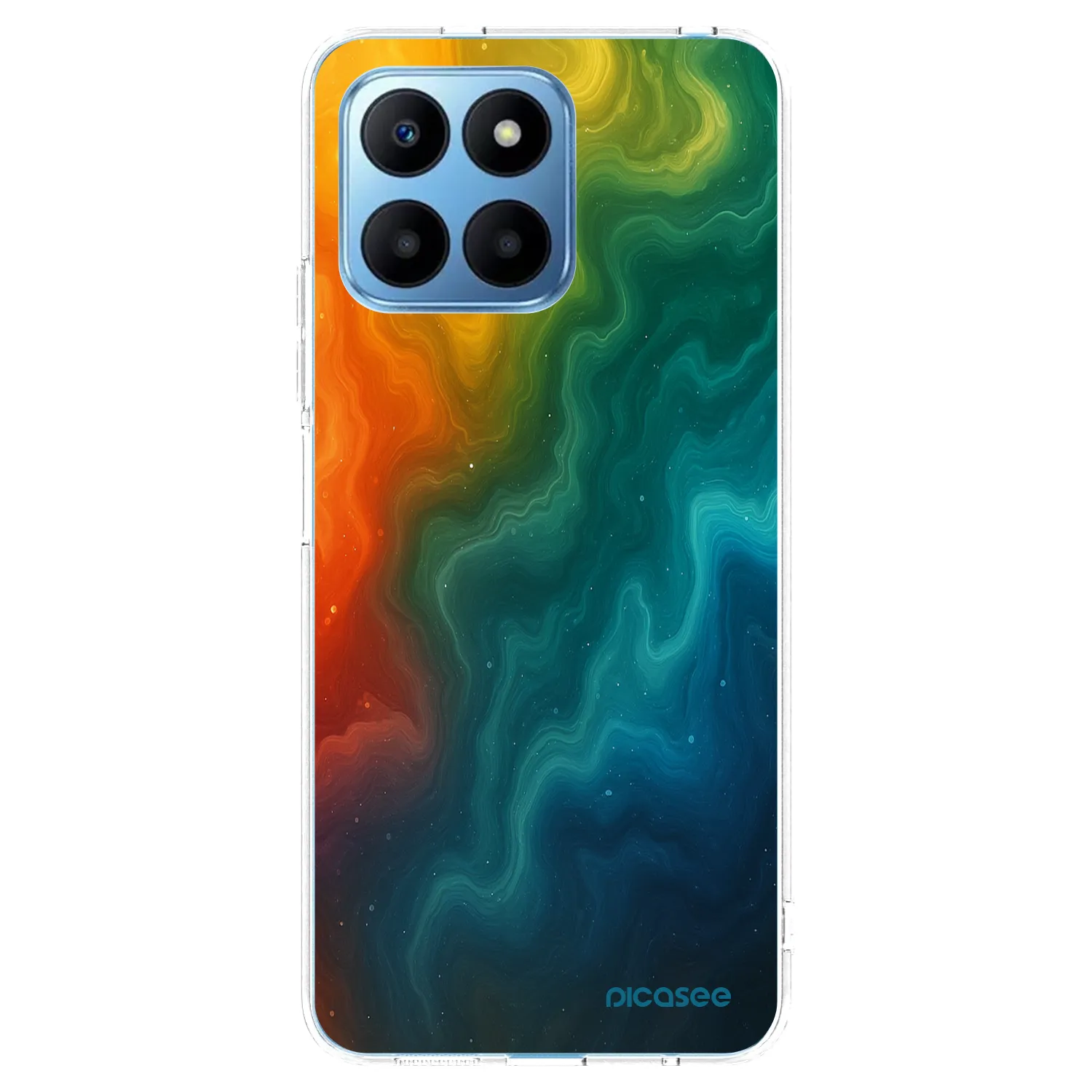 Picasee husă transparentă din silicon pentru Honor 70 Lite - Solar