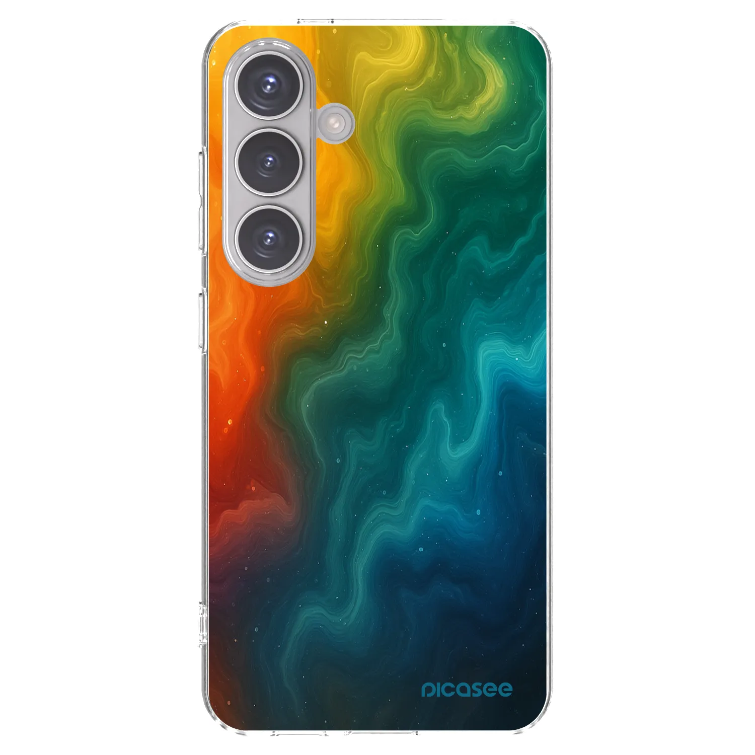 Picasee husă transparentă din silicon pentru Samsung Galaxy S24 S921B 5G - Solar