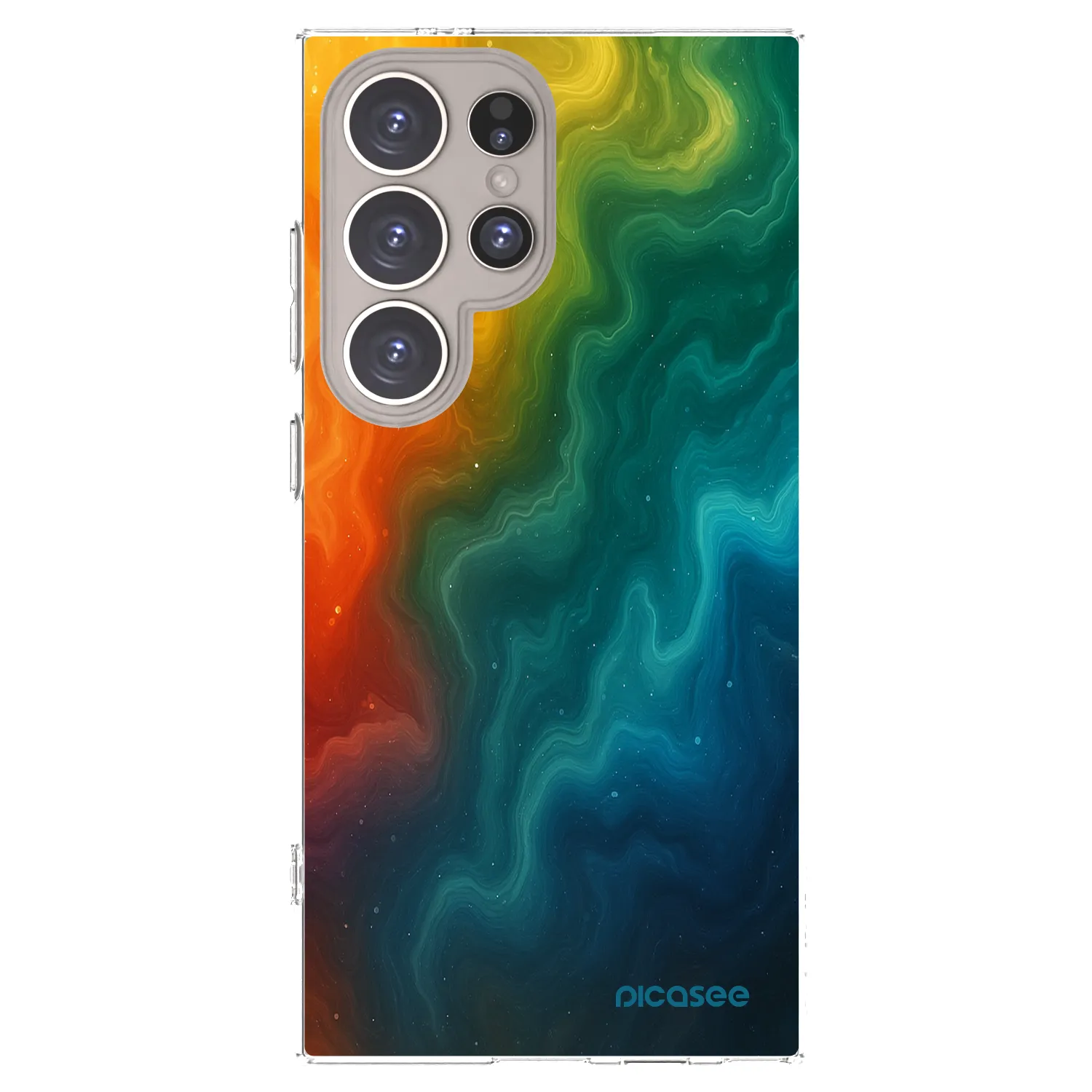 Picasee husă transparentă din silicon pentru Samsung Galaxy S24 Ultra S928B 5G - Solar