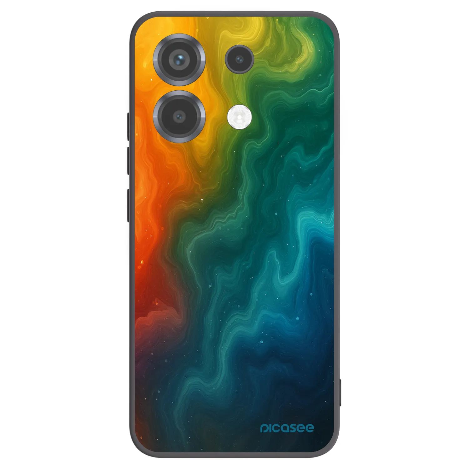 Picasee husă neagră din silicon pentru Xiaomi Poco X6 - Solar