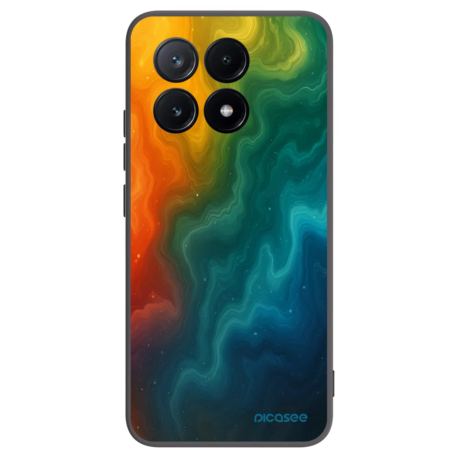 Picasee husă neagră din silicon pentru Xiaomi Poco X6 Pro - Solar