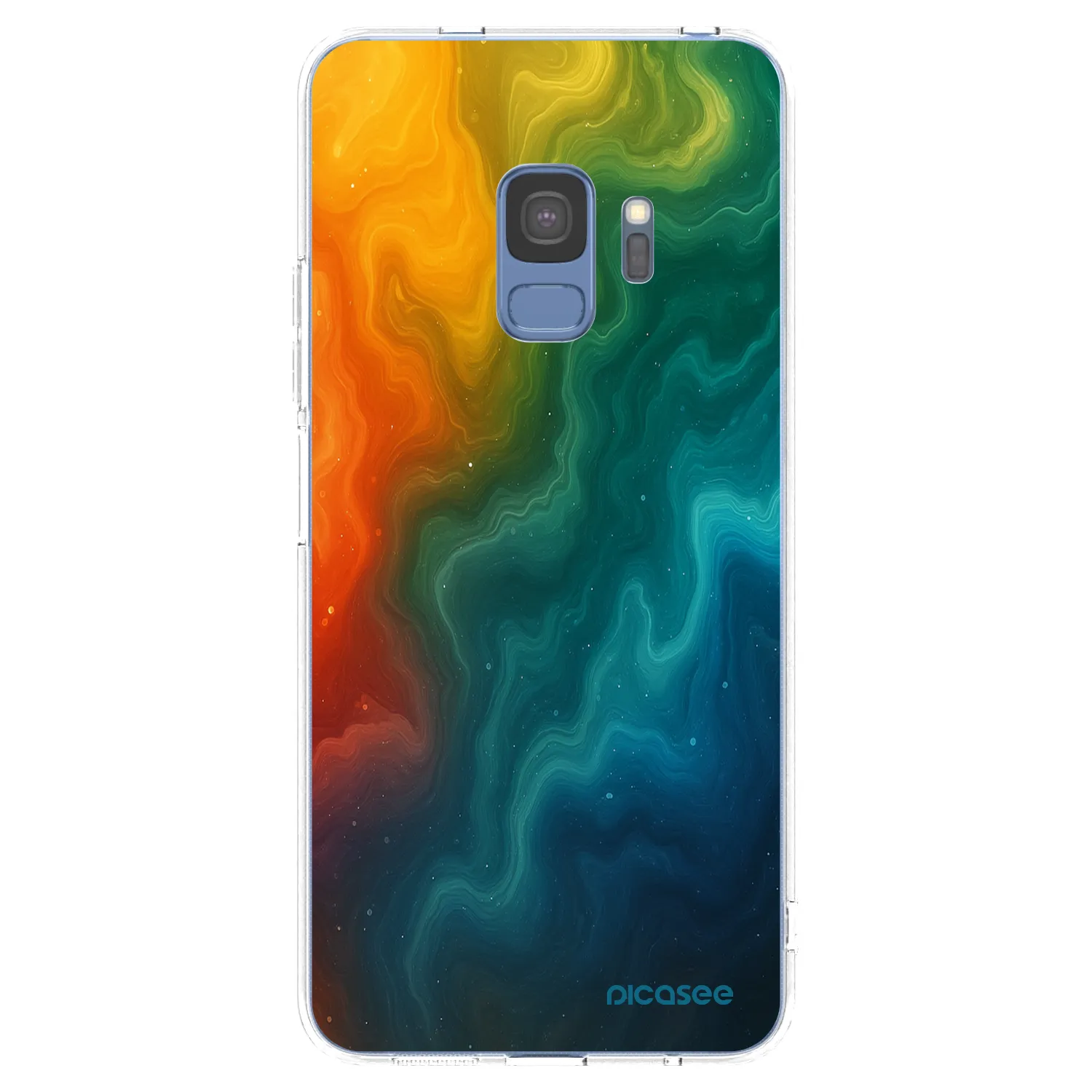Picasee husă transparentă din silicon pentru Samsung Galaxy S9 G960F - Solar
