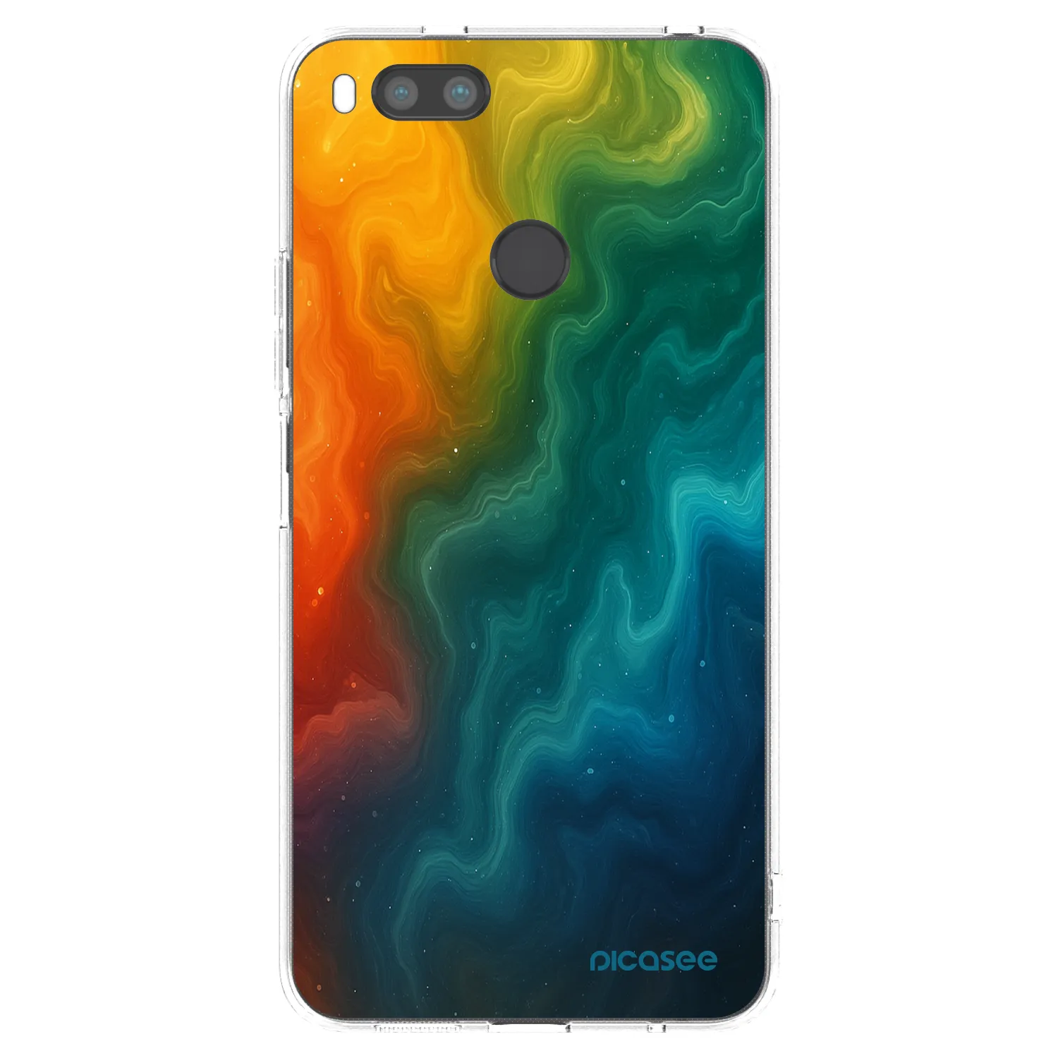 Picasee husă transparentă din silicon pentru Xiaomi Mi A1 Global - Solar