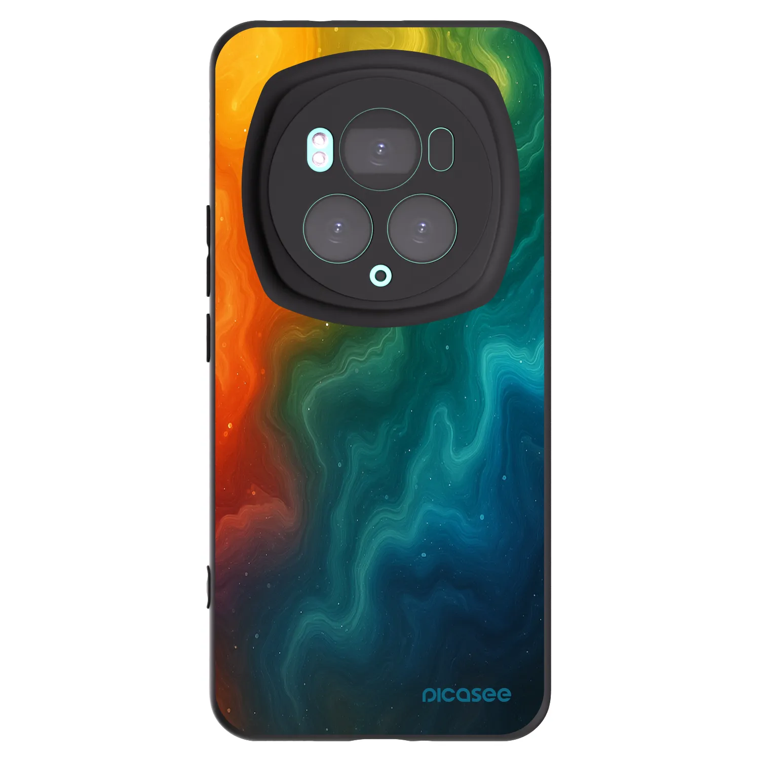 Picasee husă neagră din silicon pentru Honor Magic6 Pro - Solar
