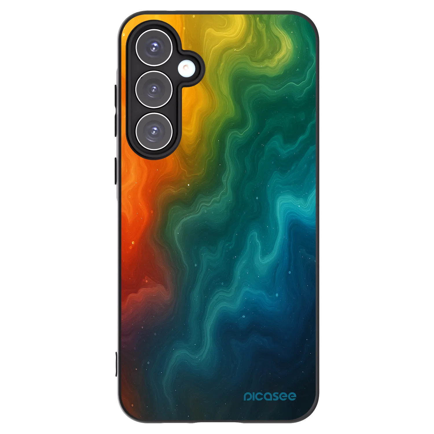 Picasee husă neagră din silicon pentru Samsung Galaxy A55 5G A556B - Solar