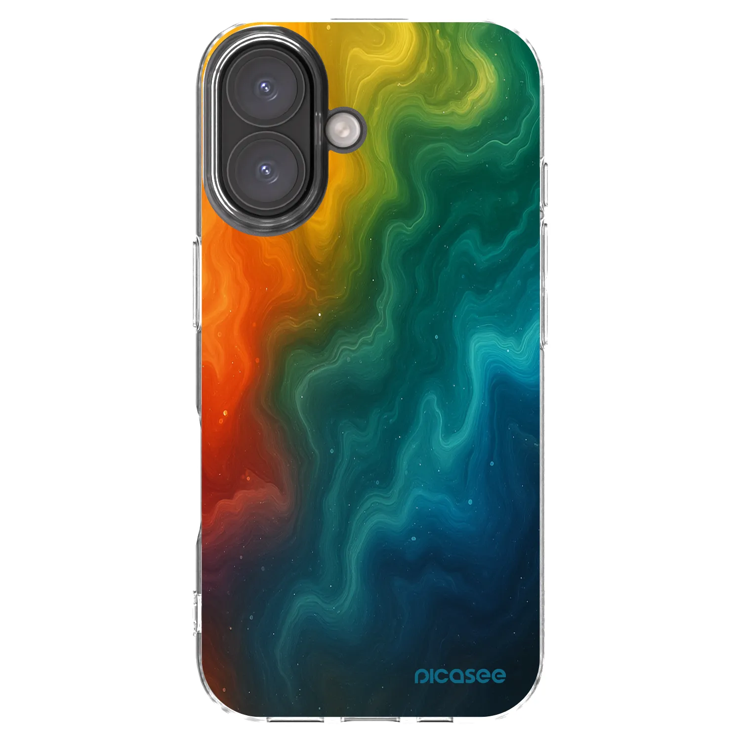Picasee husă transparentă din silicon pentru Apple iPhone 16 - Solar