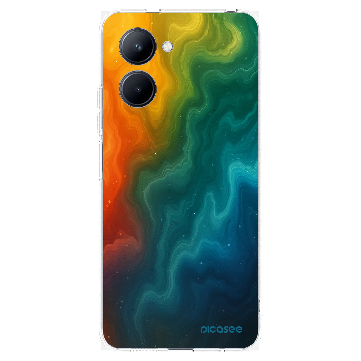 Picasee husă transparentă din silicon pentru Realme C33 (2023) - Solar
