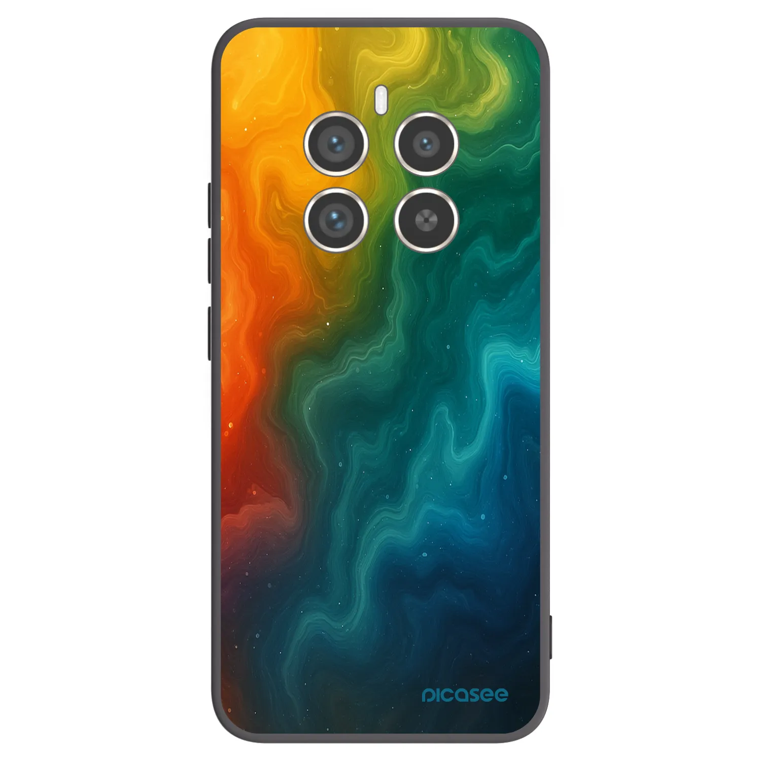 Picasee husă neagră din silicon pentru Realme 12 Pro 5G - Solar
