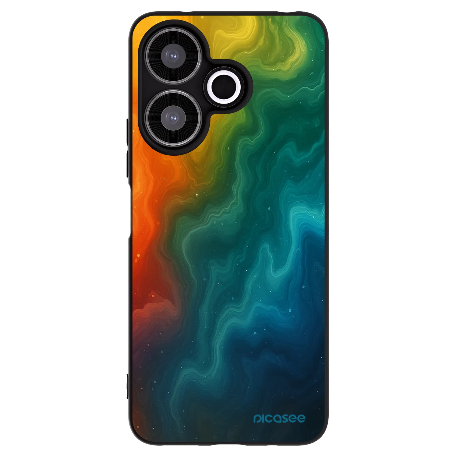 Picasee husă neagră din silicon pentru Xiaomi Redmi 13 4G - Solar