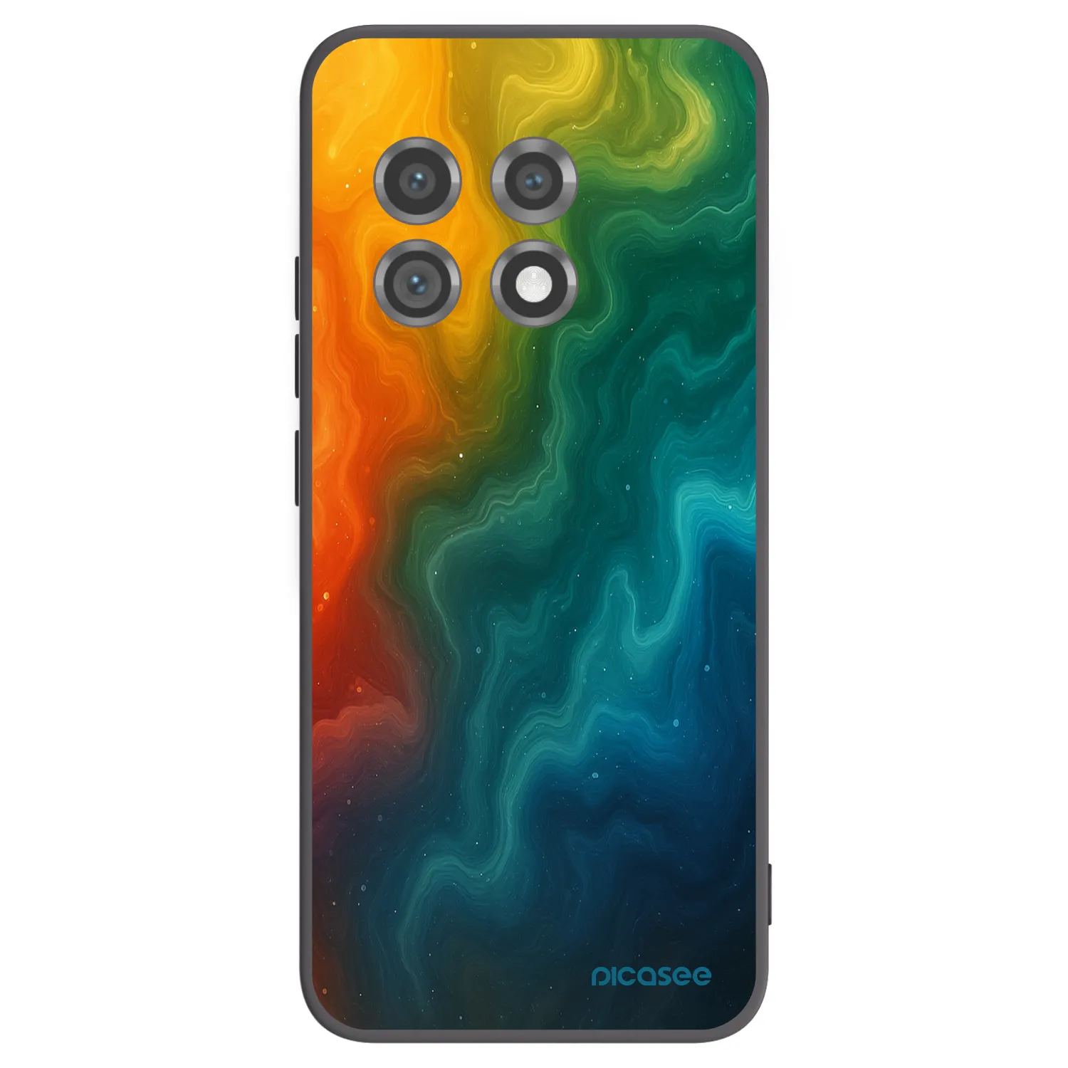 Picasee husă neagră din silicon pentru OnePlus 11 5G - Solar
