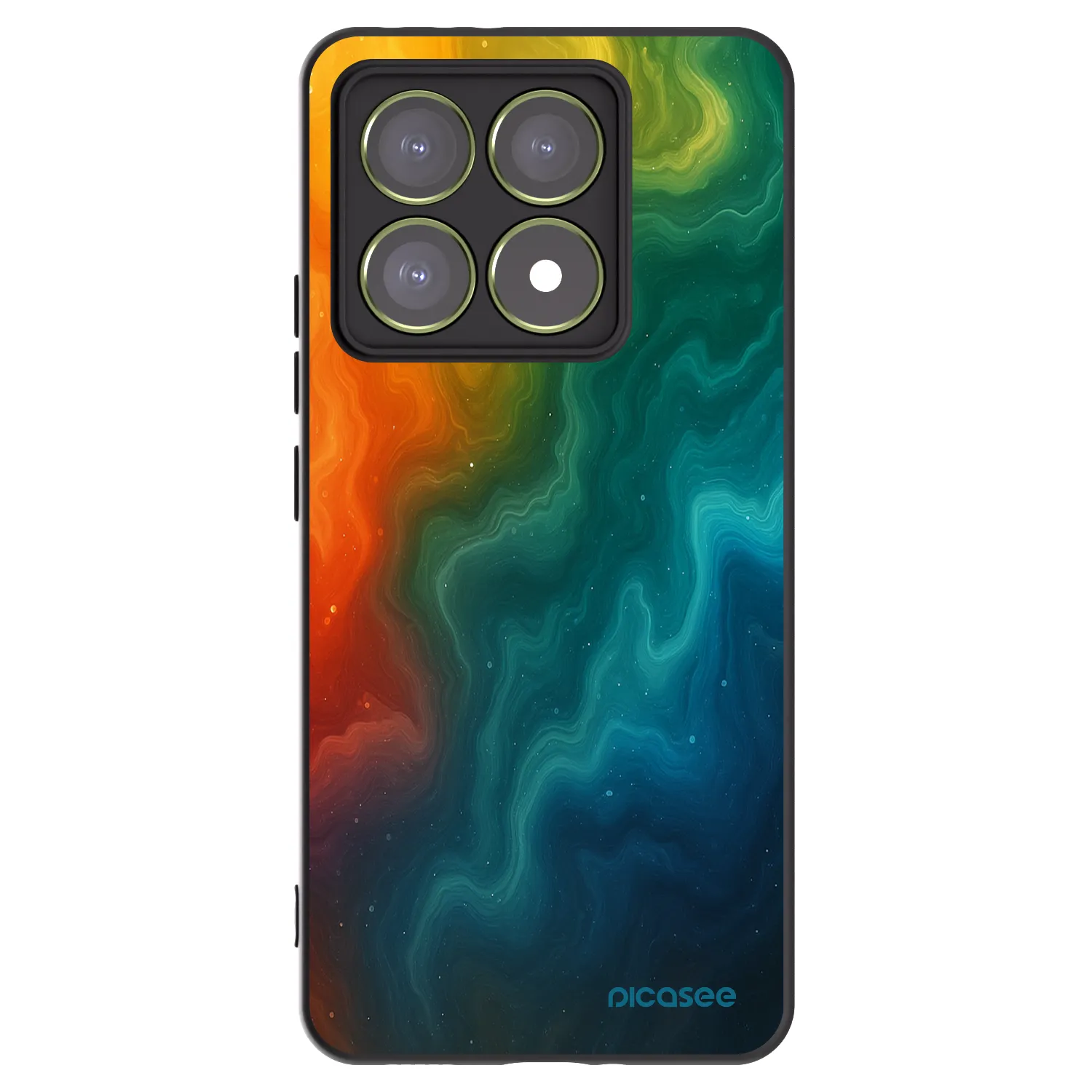 Picasee husă neagră din silicon pentru Xiaomi 14T - Solar