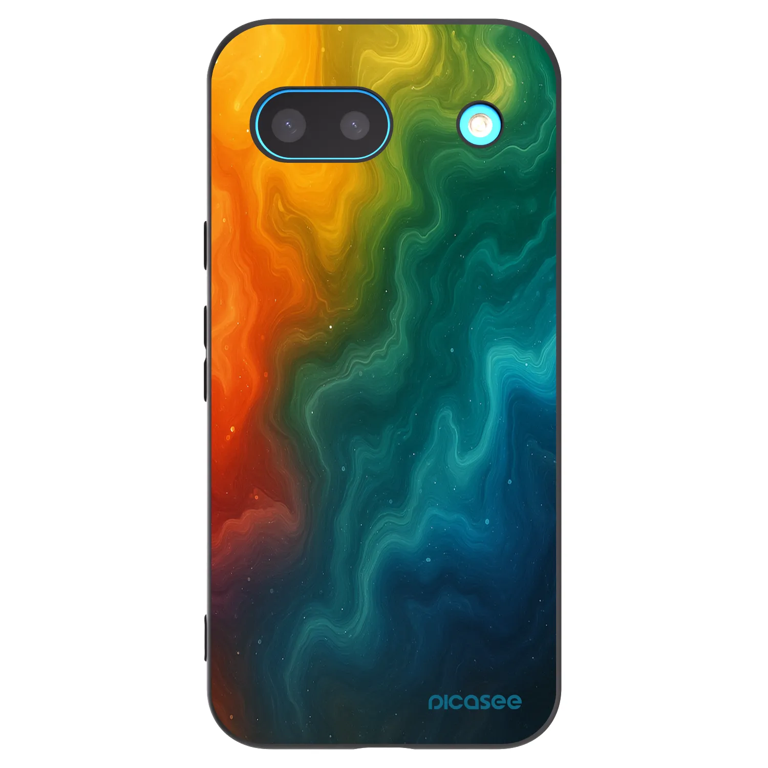 Picasee husă neagră din silicon pentru Google Pixel 8 - Solar