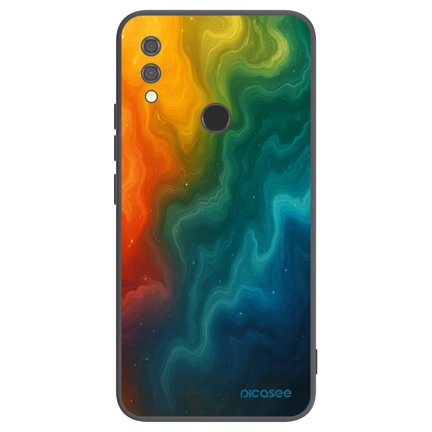 Picasee husă neagră din silicon pentru Xiaomi Redmi Note 7 - Solar