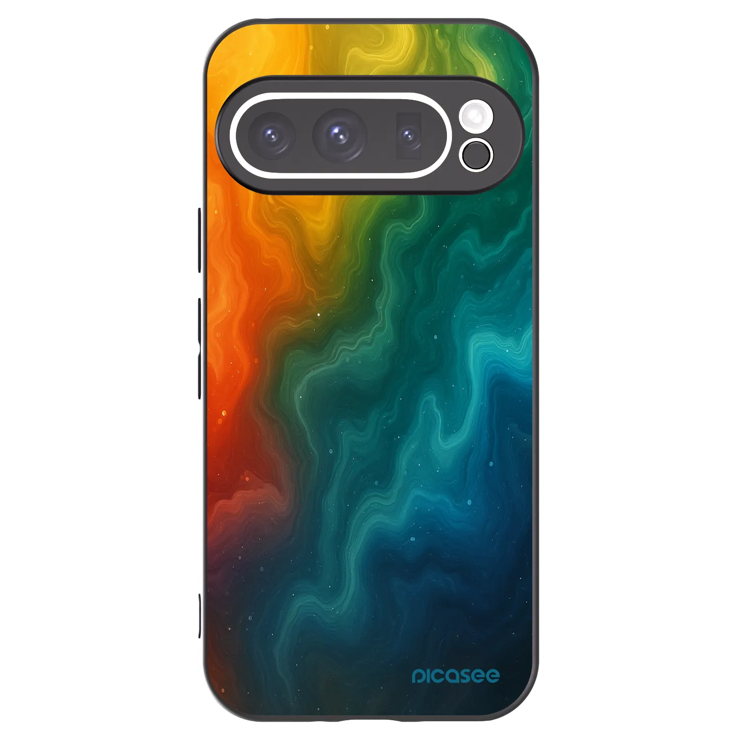 Picasee husă neagră din silicon pentru Google Pixel 9 Pro - Solar