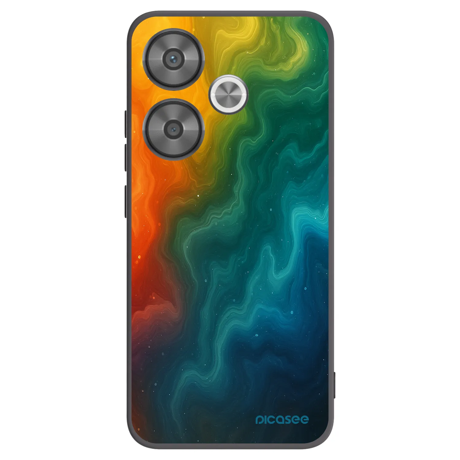 Picasee husă neagră din silicon pentru Xiaomi Poco F6 - Solar