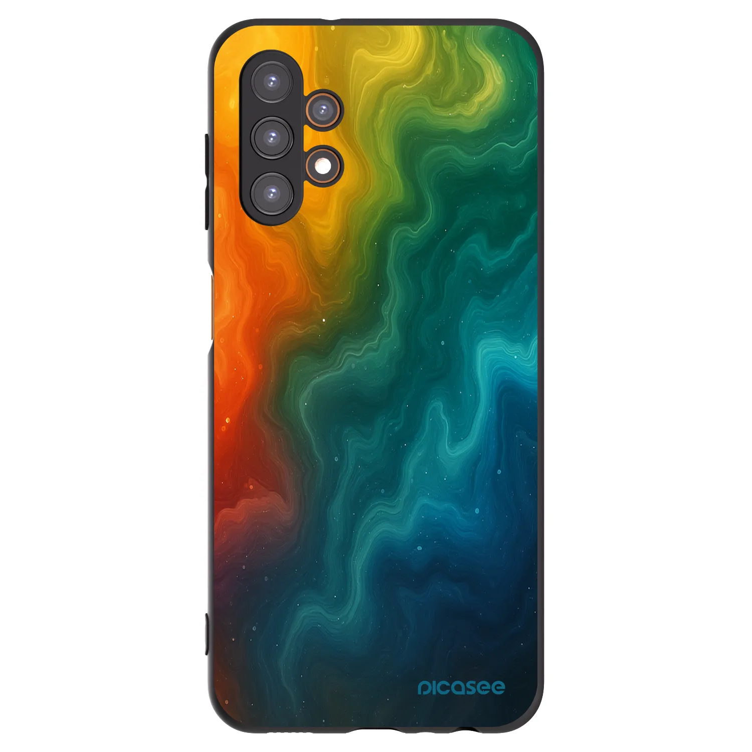 Picasee husă neagră din silicon pentru Samsung Galaxy A13 5G - Solar