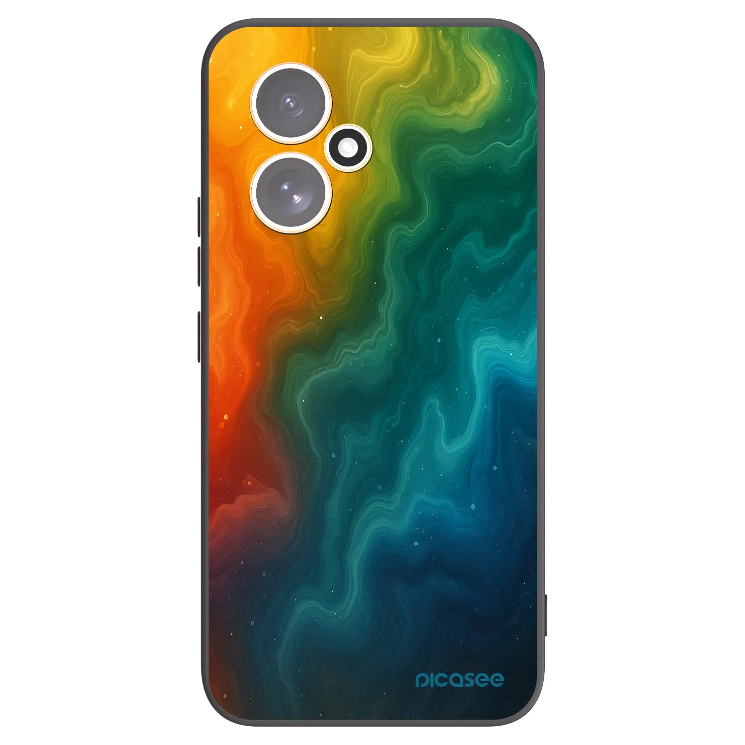 Picasee husă neagră din silicon pentru Honor 400 5G - Solar