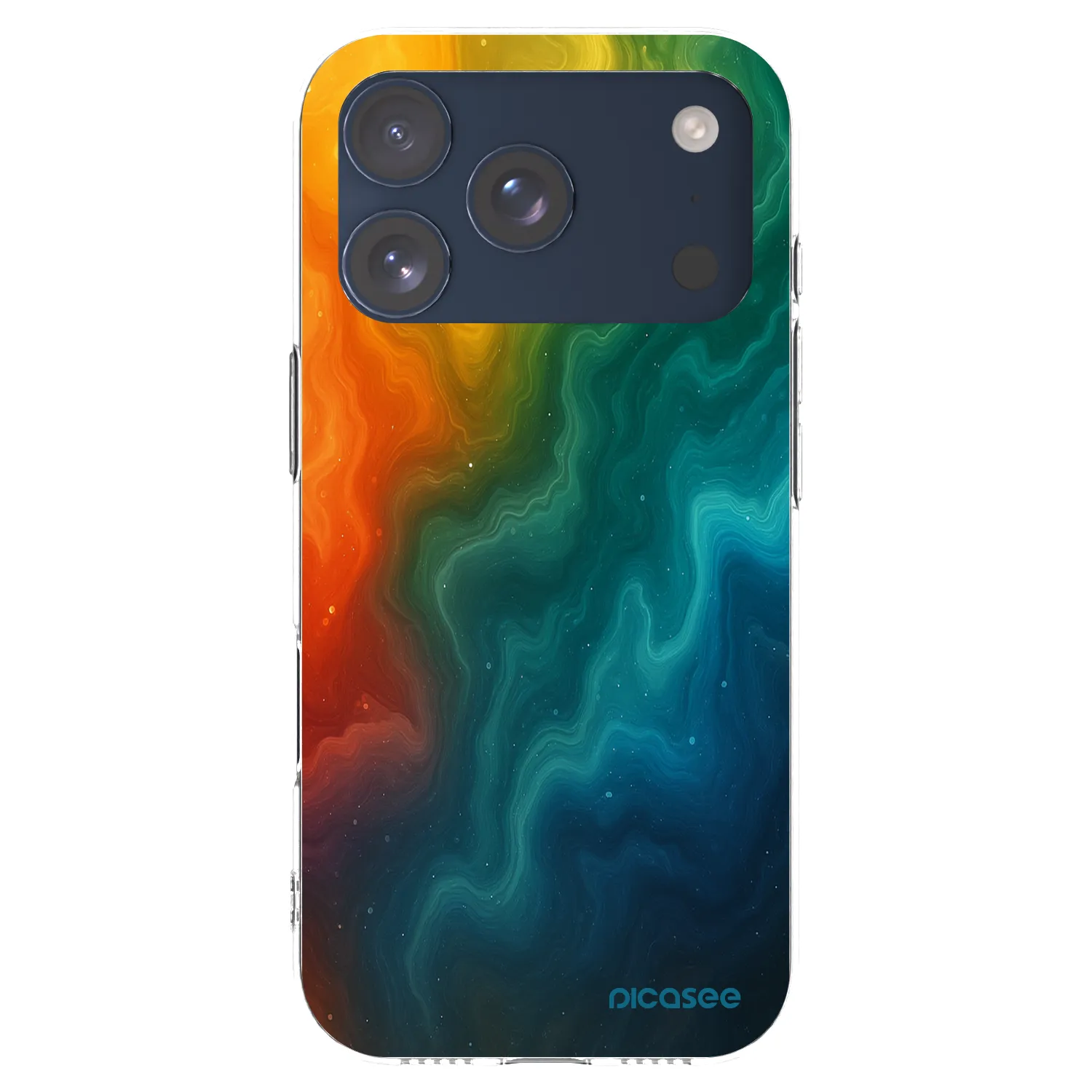 Picasee husă transparentă din silicon pentru Apple iPhone 17 Pro - Solar