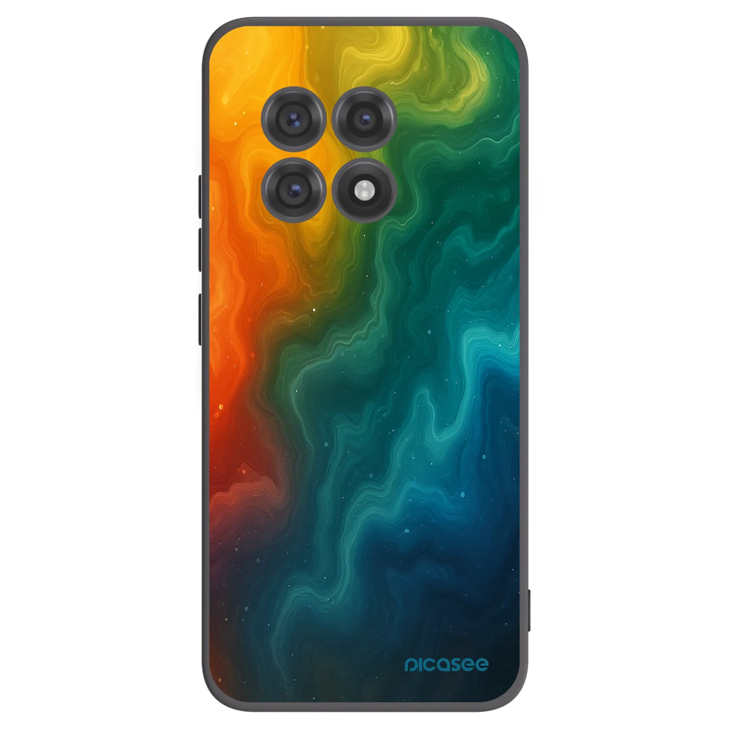 Picasee husă neagră din silicon pentru OnePlus 13R 5G - Solar