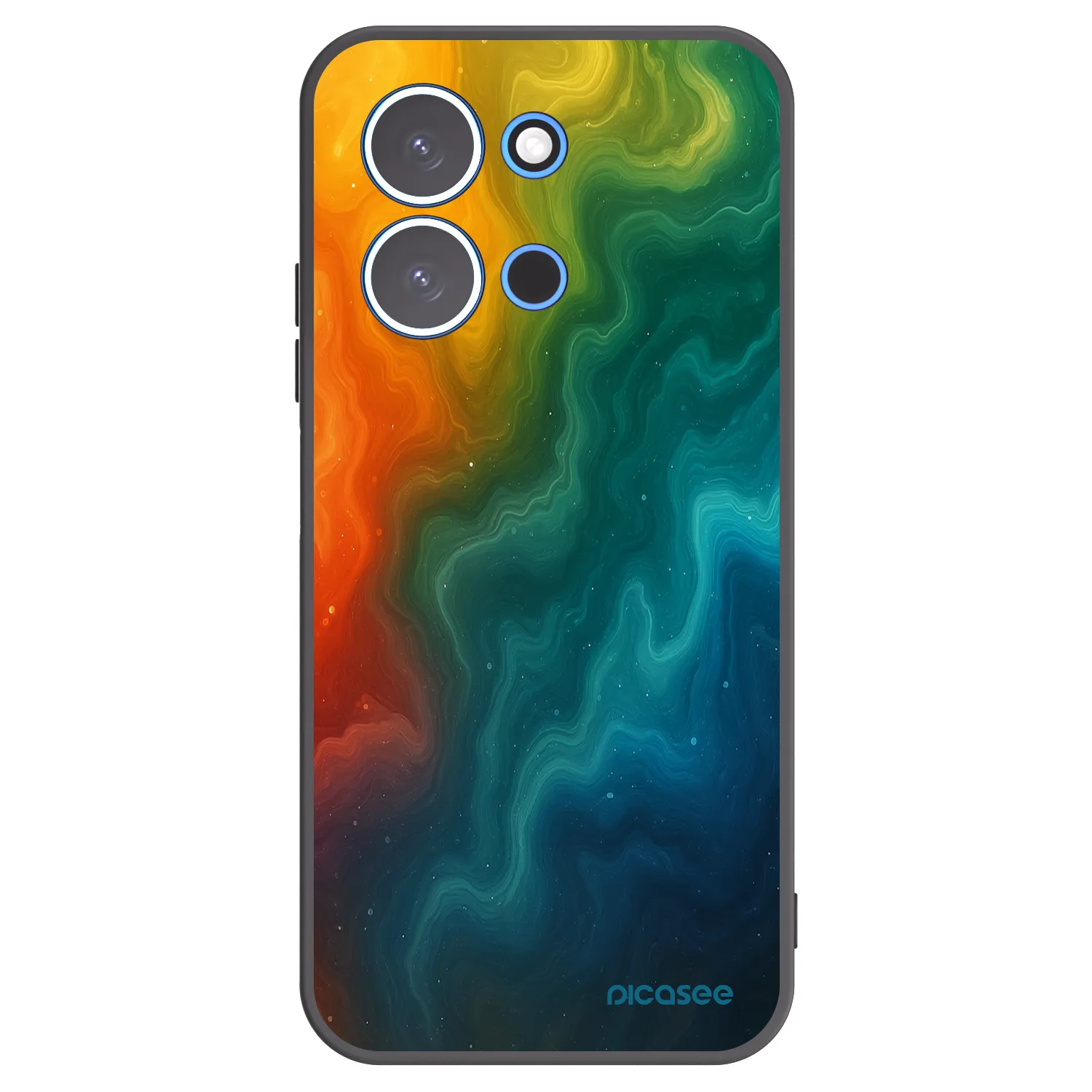 Picasee husă neagră din silicon pentru Xiaomi Redmi 15C 4G - Solar