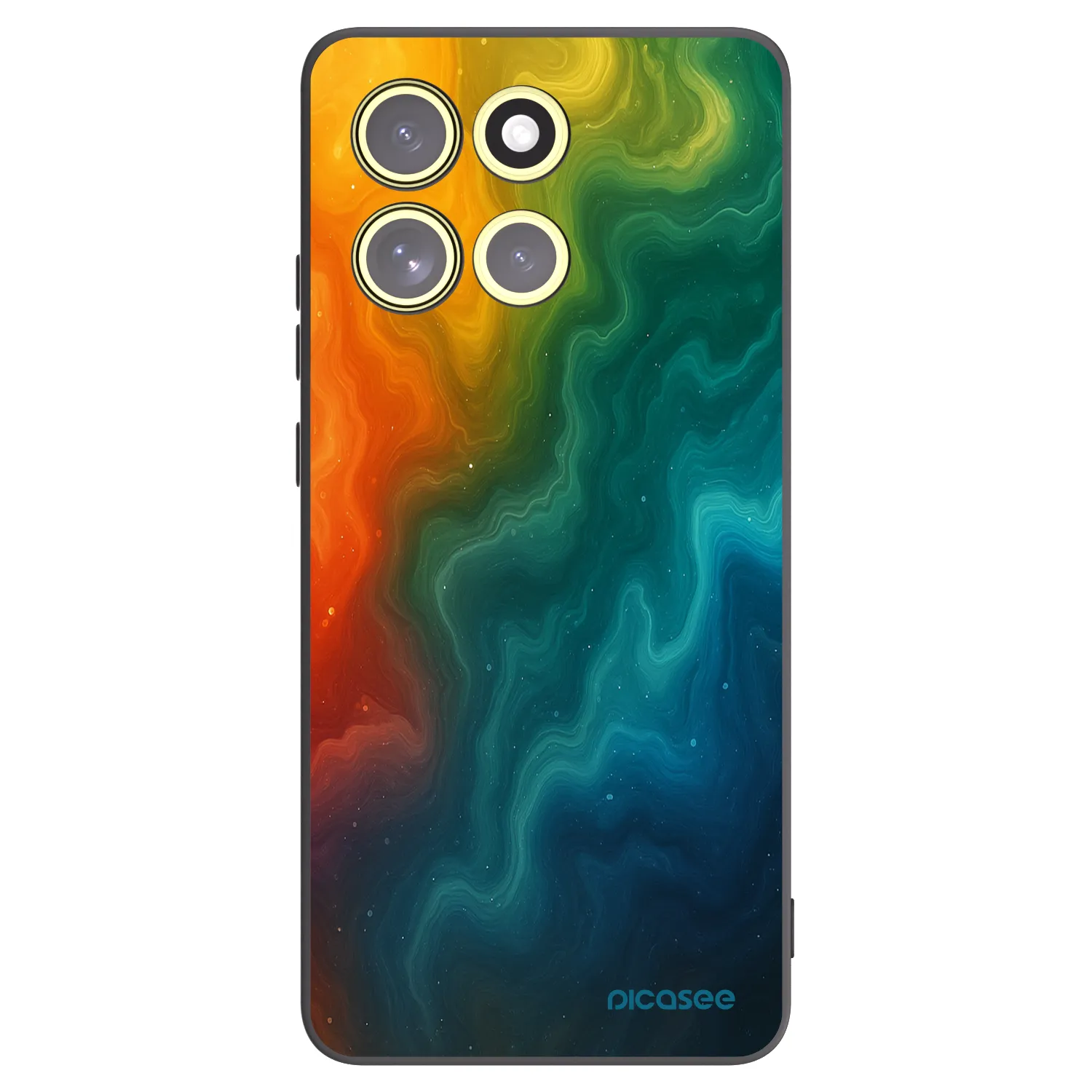 Picasee husă neagră din silicon pentru Motorola Moto G86 Power 5G - Solar