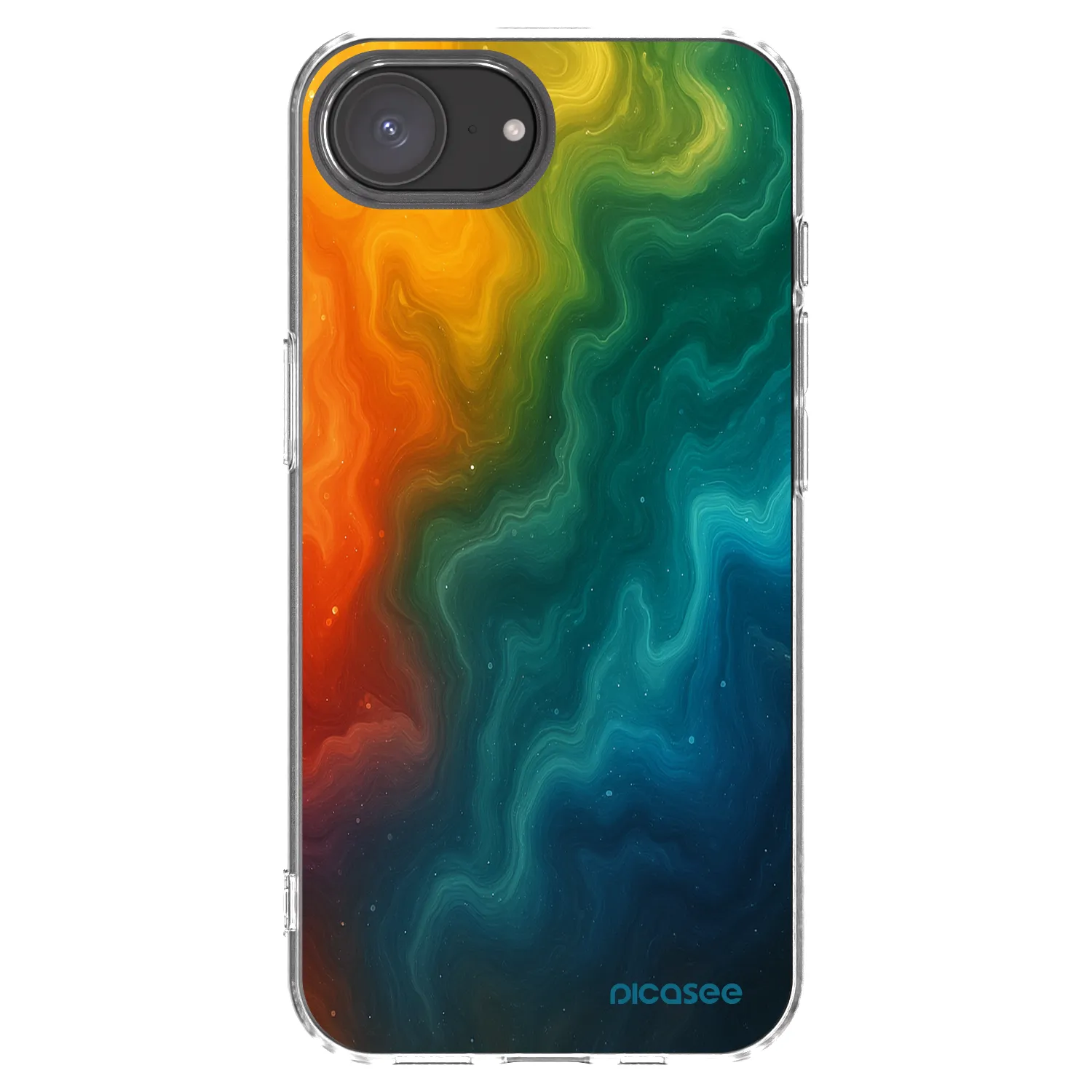 Picasee husă transparentă din silicon pentru Apple iPhone 17e - Solar