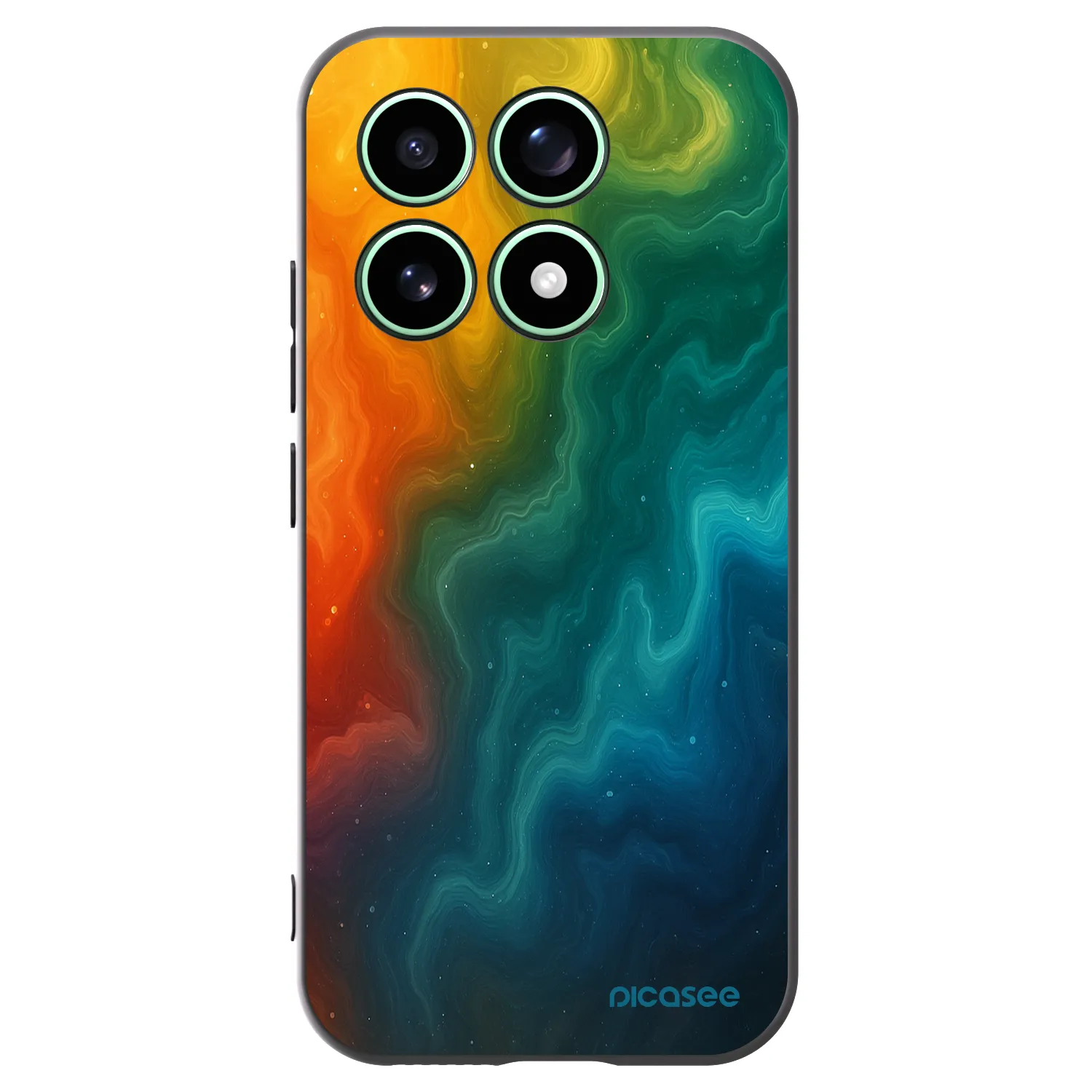 Picasee husă neagră din silicon pentru Xiaomi 17 - Solar