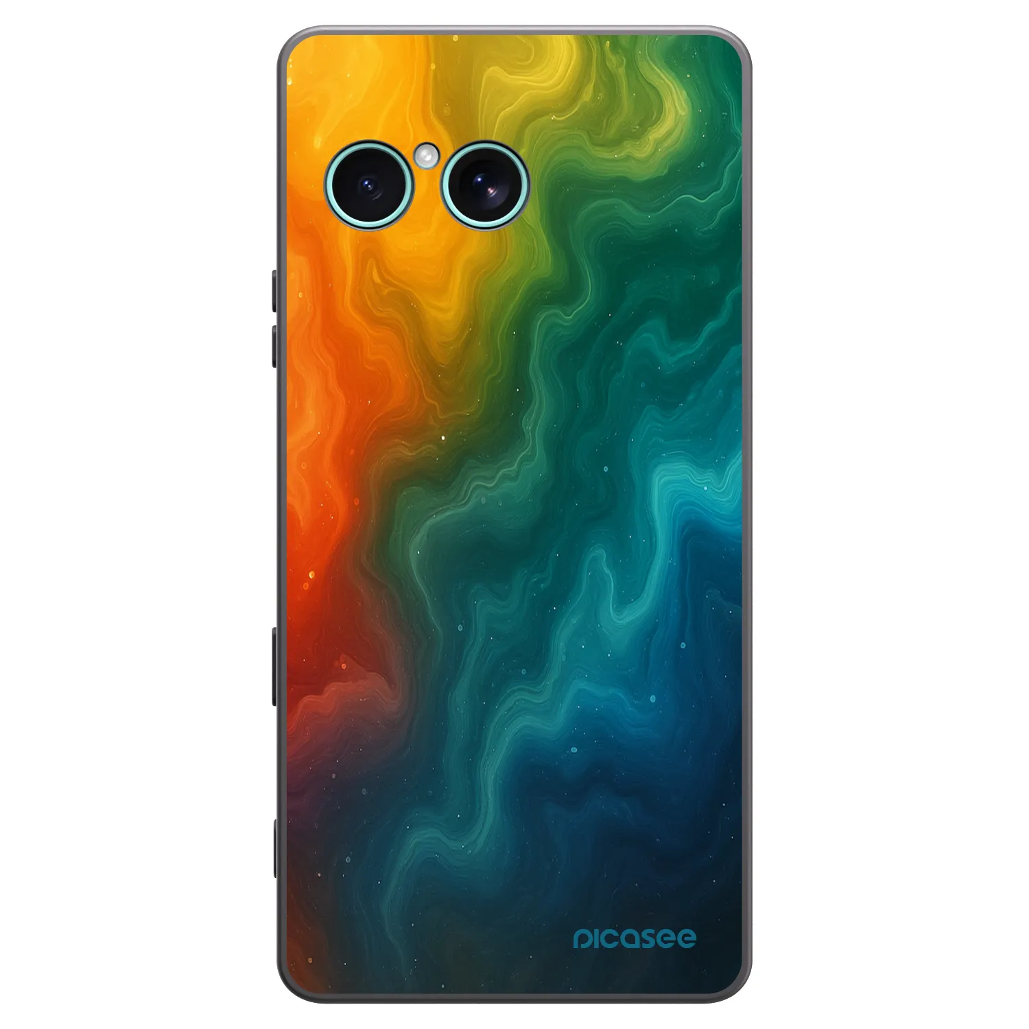 Picasee husă neagră din silicon pentru Sony Xperia 10 VII - Solar