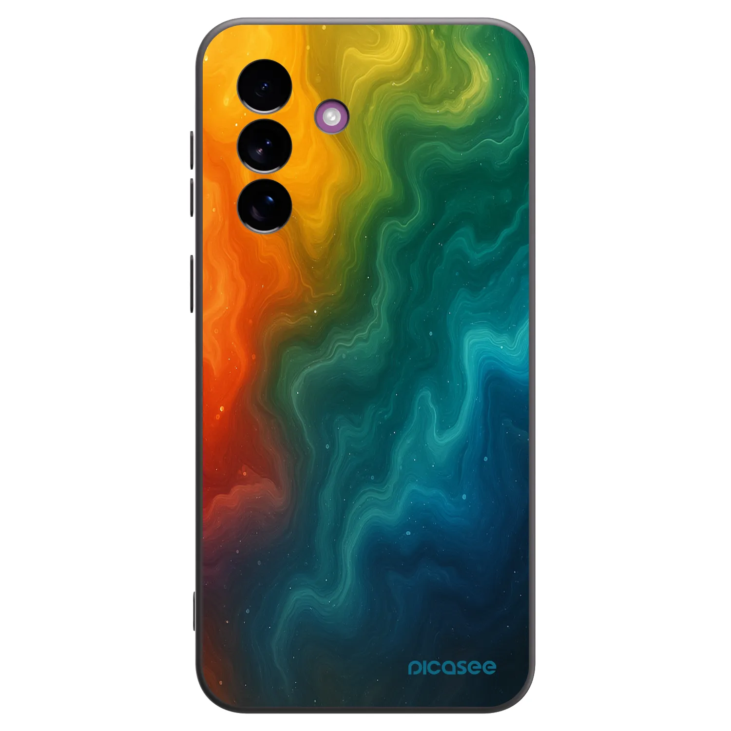 Picasee husă neagră din silicon pentru Samsung Galaxy A37 - Solar