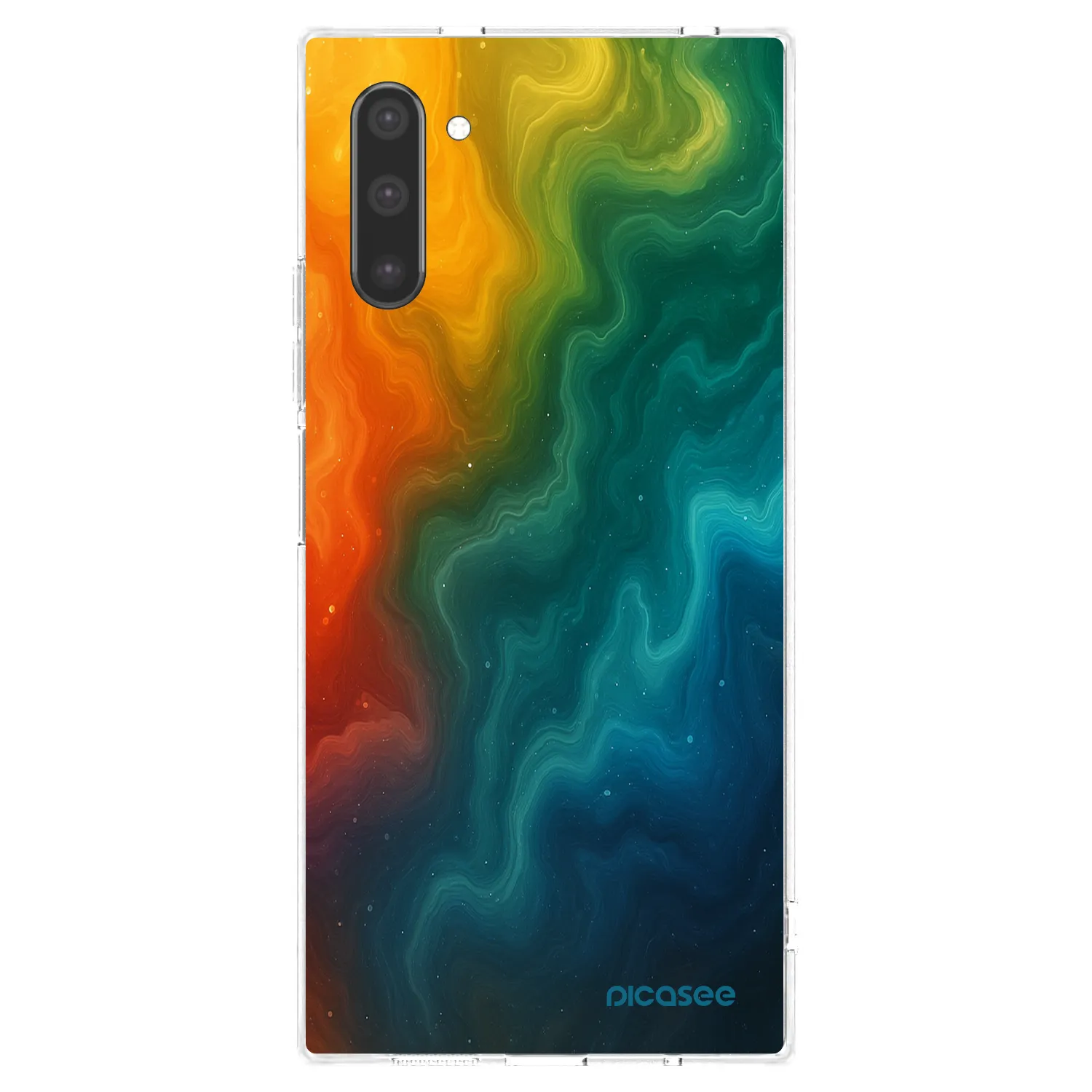 Picasee husă transparentă din silicon pentru Samsung Galaxy Note 10 N970F - Solar