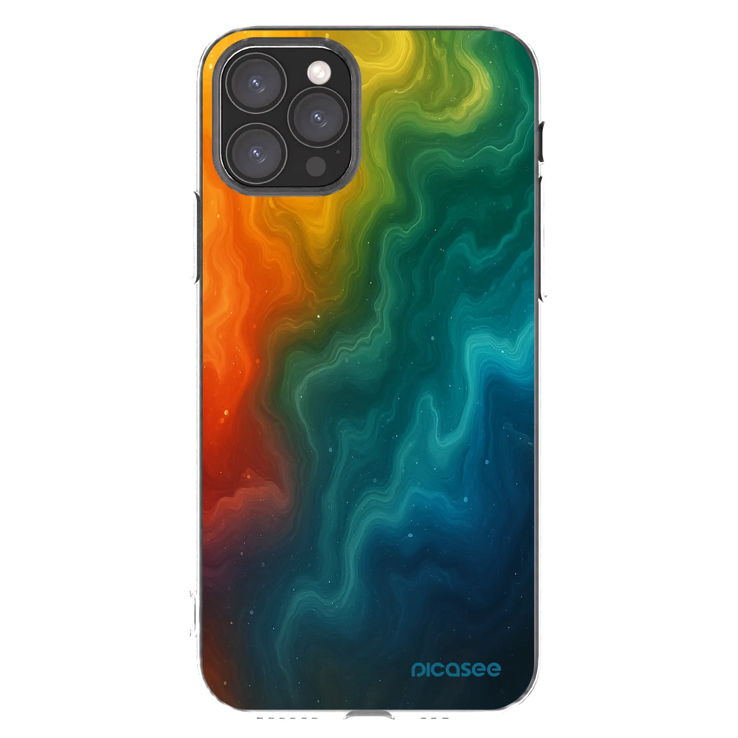 Picasee husă transparentă din silicon pentru Apple iPhone 11 Pro - Solar