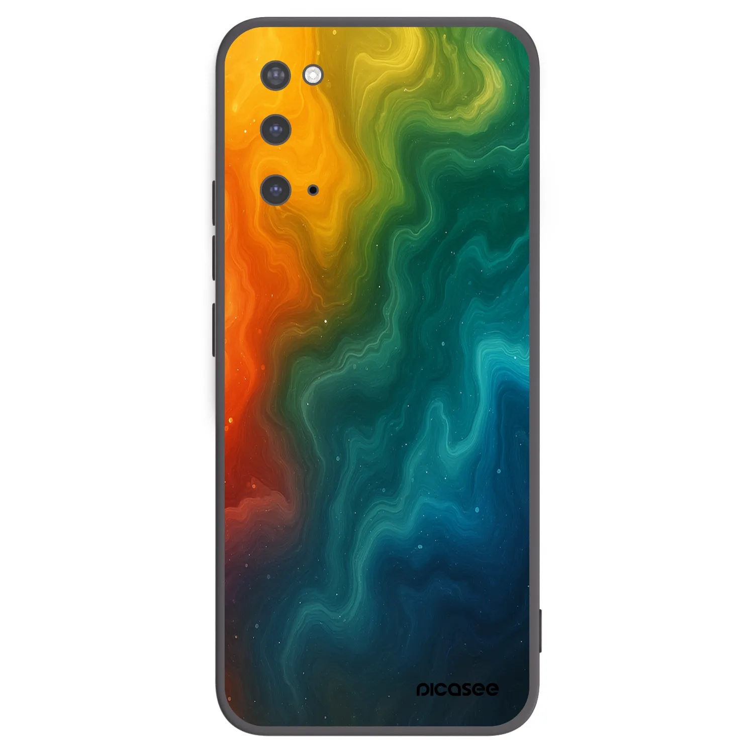 Picasee husă neagră din silicon pentru Samsung Galaxy S20 G980F - Solar