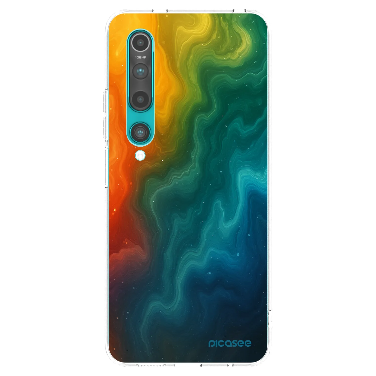 Picasee husă transparentă din silicon pentru Xiaomi Mi 10 - Solar