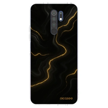 Picasee husă transparentă din silicon pentru Xiaomi Redmi 9 - Thunder