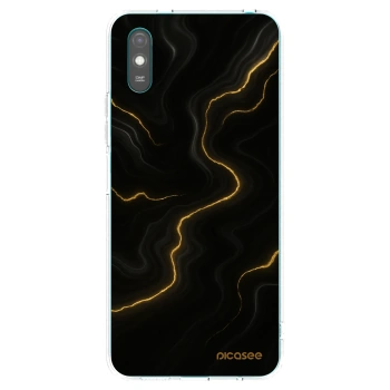 Picasee husă transparentă din silicon pentru Xiaomi Redmi 9A - Thunder