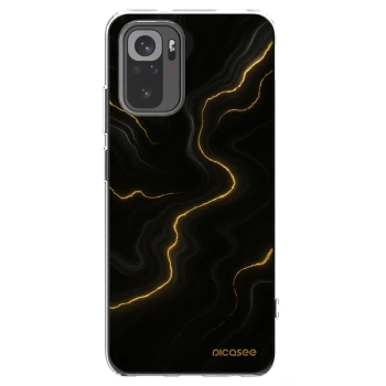 Picasee husă transparentă din silicon pentru Xiaomi Redmi Note 10 - Thunder