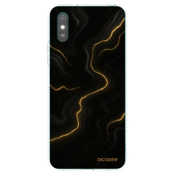 Picasee husă transparentă din silicon pentru Xiaomi Redmi 9AT - Thunder