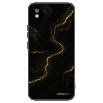 Picasee husă neagră din silicon pentru Xiaomi Redmi 9AT - Thunder