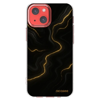 Picasee husă transparentă din silicon pentru Apple iPhone 13 mini - Thunder