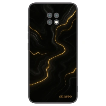 Picasee husă neagră din silicon pentru Xiaomi Redmi Note 9T - Thunder