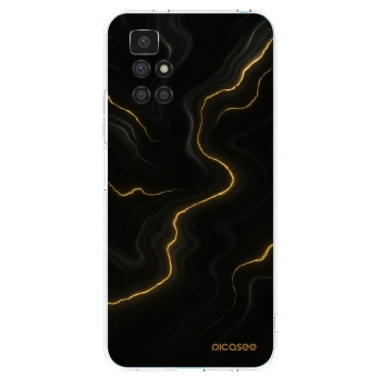 Picasee husă transparentă din silicon pentru Xiaomi Redmi 10 - Thunder