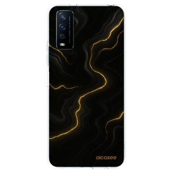 Picasee husă transparentă din silicon pentru Vivo Y11s - Thunder