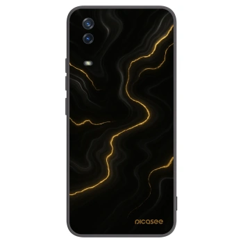 Picasee husă neagră din silicon pentru Vivo Y11s - Thunder