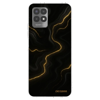 Picasee husă transparentă din silicon pentru Realme 8i - Thunder