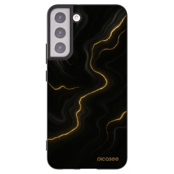Picasee husă neagră din silicon pentru Samsung Galaxy S22+ 5G - Thunder
