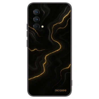 Picasee husă neagră din silicon pentru Realme GT Master Edition 5G - Thunder