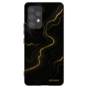 Picasee husă neagră din silicon pentru Samsung Galaxy A53 5G A536 - Thunder