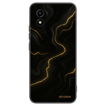 Picasee husă neagră din silicon pentru Vivo Y01 - Thunder