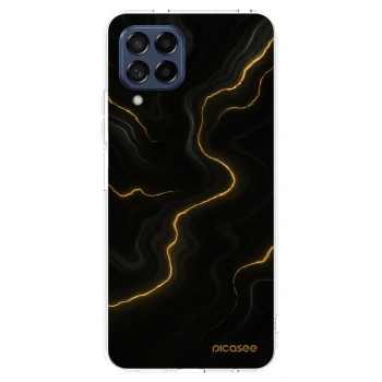 Picasee husă transparentă din silicon pentru Samsung Galaxy M53 5G - Thunder
