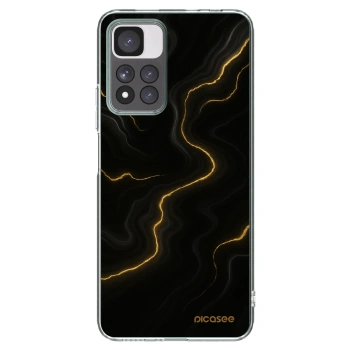 Picasee husă transparentă din silicon pentru Xiaomi Redmi Note 11 Pro+ 5G - Thunder